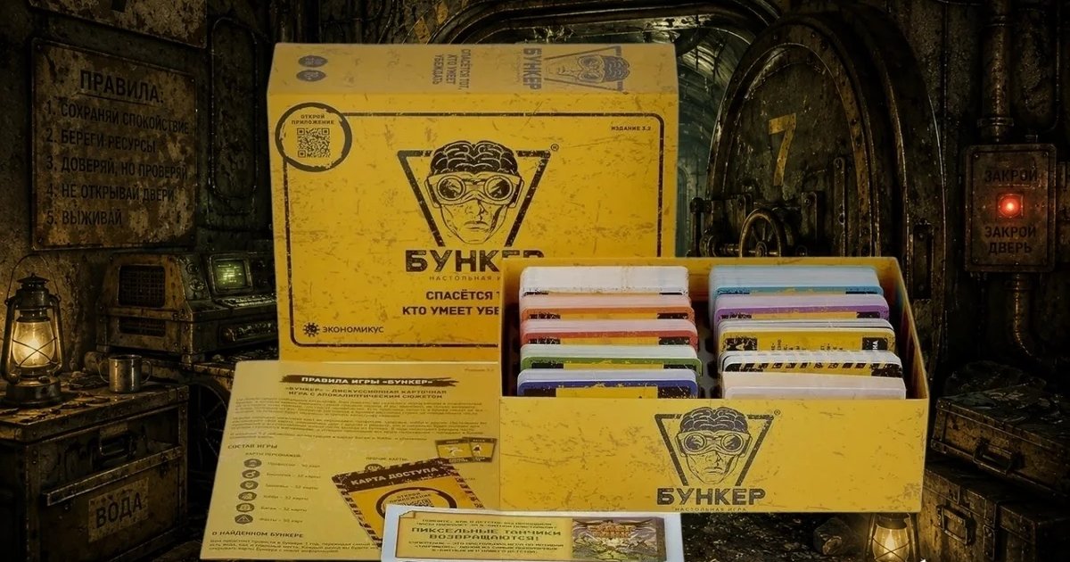Афиша «Настольная игра «Бункер» для подростков»