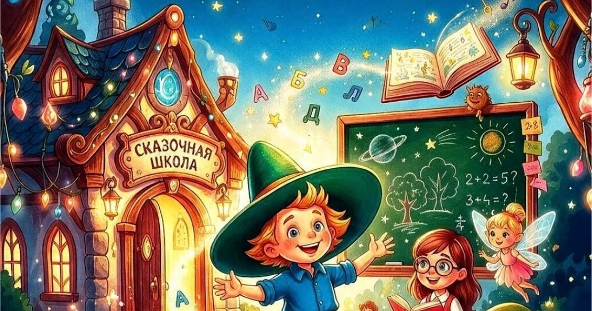 Афиша «Незнайка и сказочная школа»