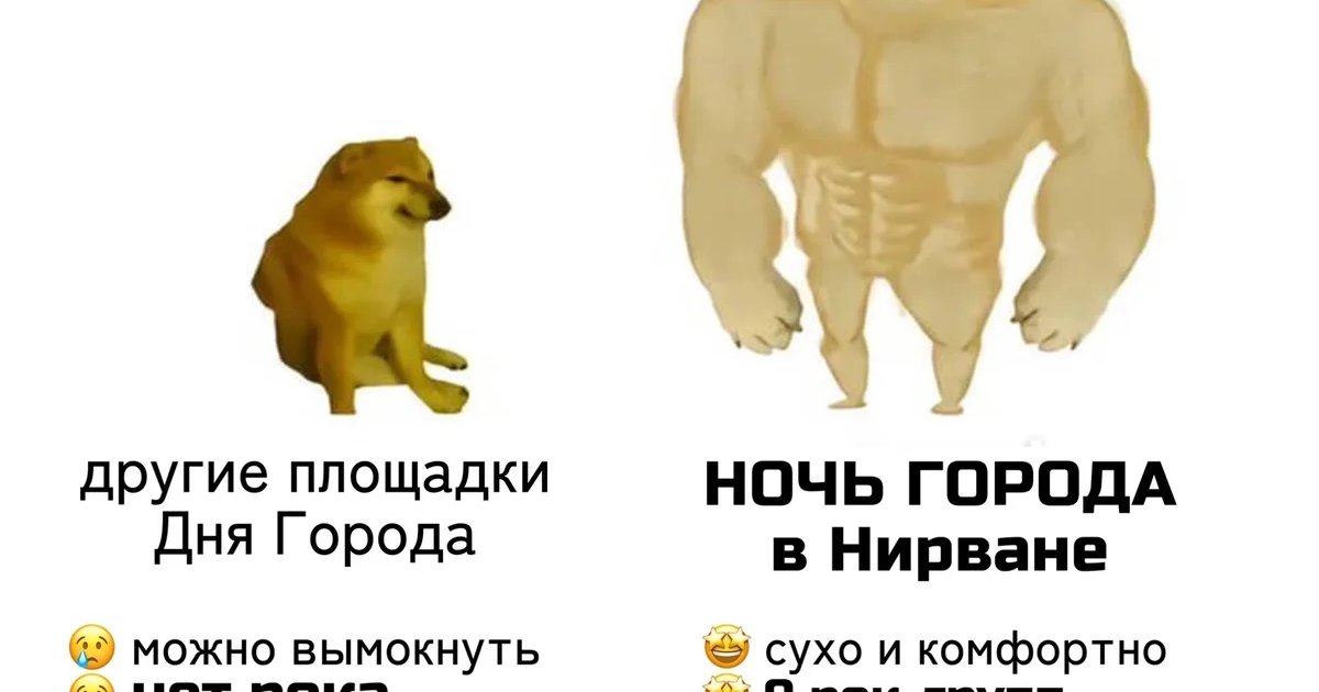 Афиша «Ночь Города в Нирване»