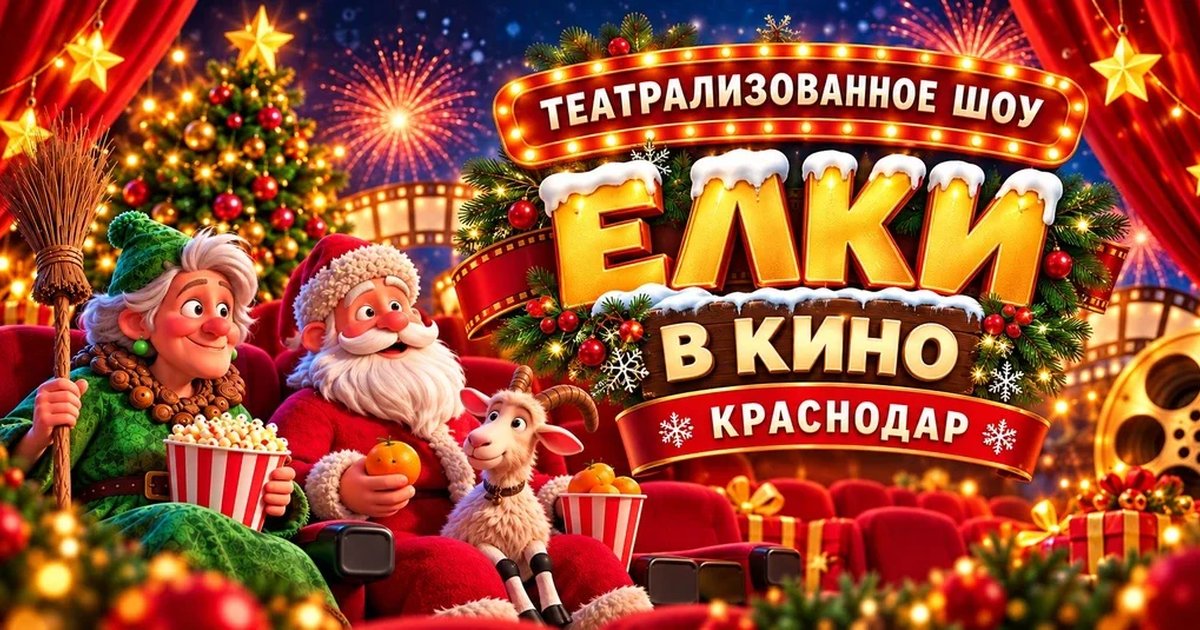 Афиша «Новогоднее шоу «Баба Яга и Новый год»»