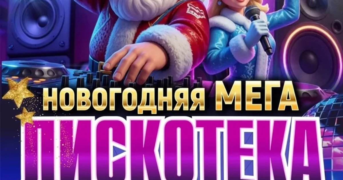 Афиша «Новогодняя Мегадискотека со звездами 90-2000-х в Ижевске»