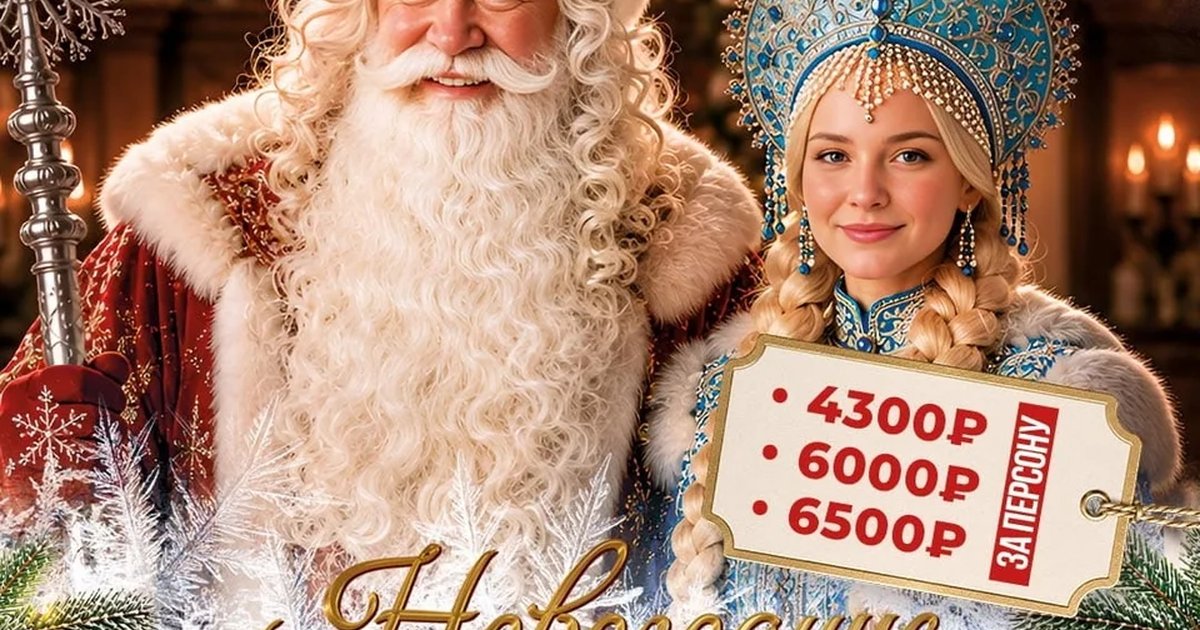 Афиша «Новогодние корпоративы»