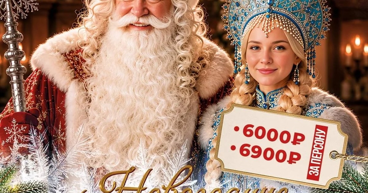 Афиша «Новогодние корпоративы»