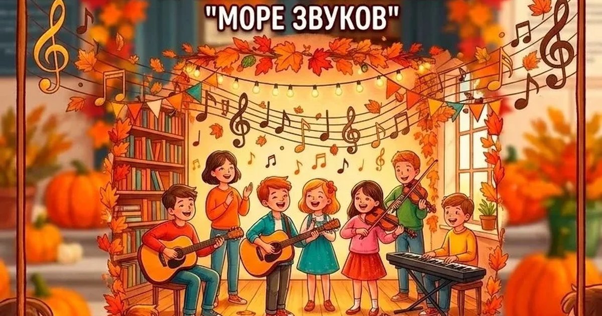 Афиша «Осенний концерт школы «Море звуков»»