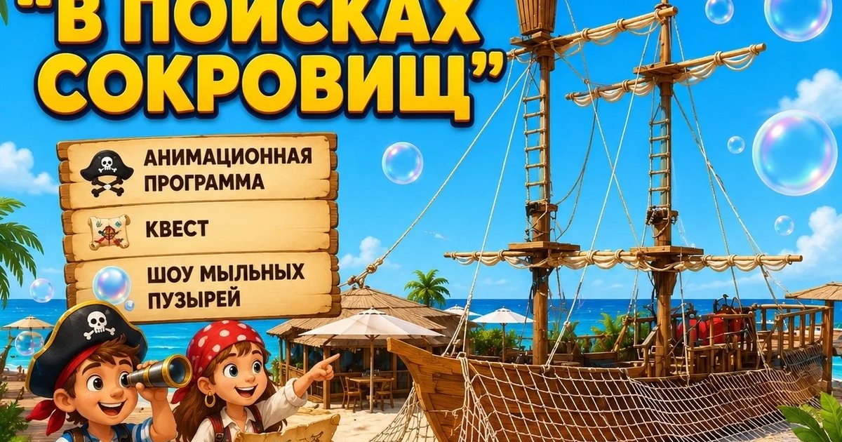 Афиша «Пиратские приключения»