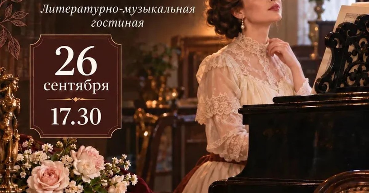 Афиша «Поэтика романса в русской лирике начала XX века»
