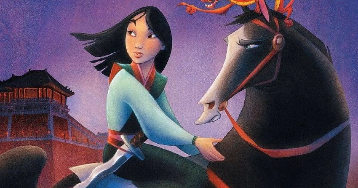 Афиша «Показ мультфильма «Мулан» (1998)»