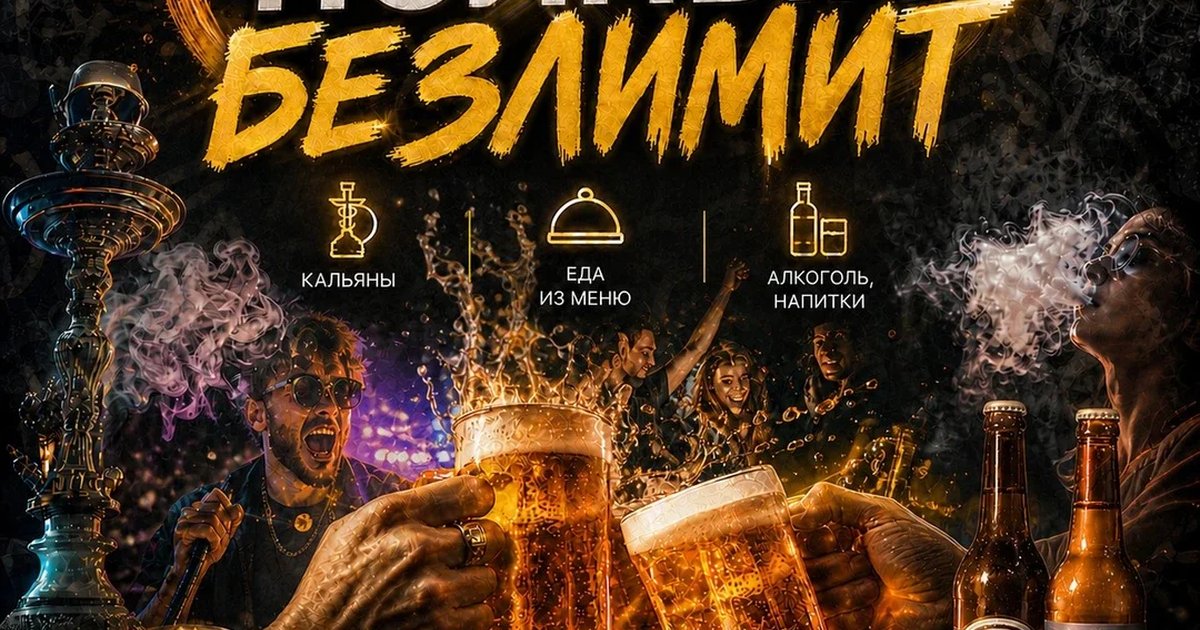 Афиша «ПОЛНЫЙ БЕЗЛИМИТ · Halloween в Blackout Lounge»