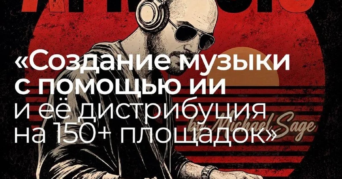 Афиша «Практикум по созданию музыки с помощью нейросетей»