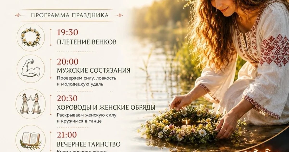 Афиша «Праздник Ивана Купалы»