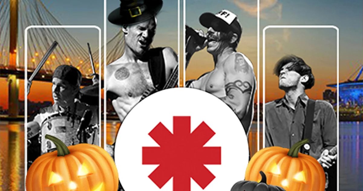 Афиша «RHCP Halloween-мистическая прогулка на теплоходе»