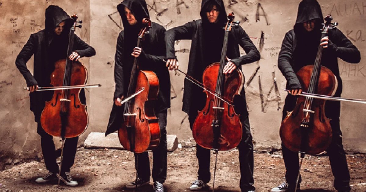 Афиша «RockCellos: Мировые рок-хиты на виолончелях»