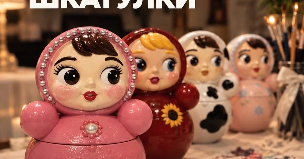 Афиша «Роспись неваляшки-шкатулки»