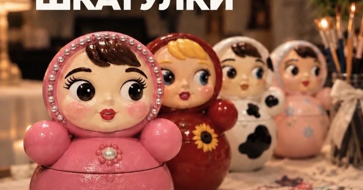 Афиша «Роспись неваляшки-шкатулки»
