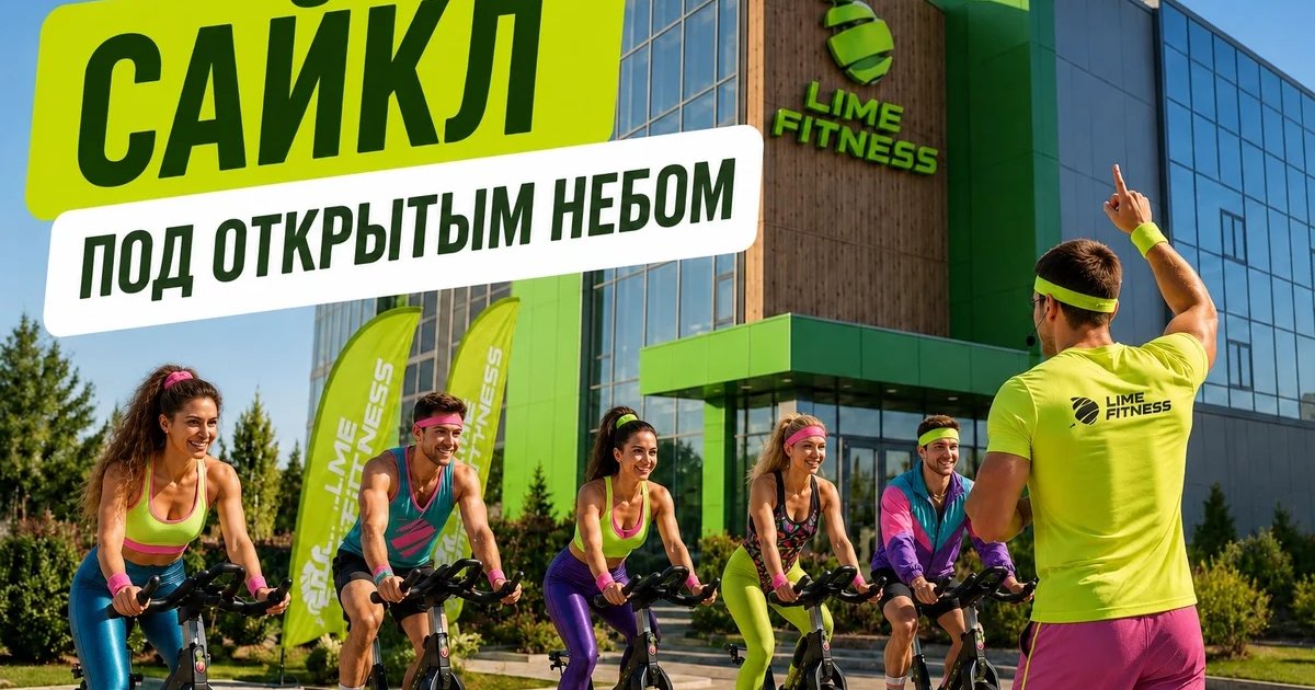 Афиша «Сайкл под открытым небом в стиле 80-х»