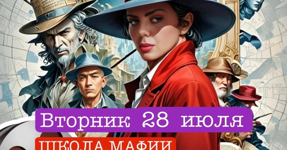 Афиша «Школа мафии»