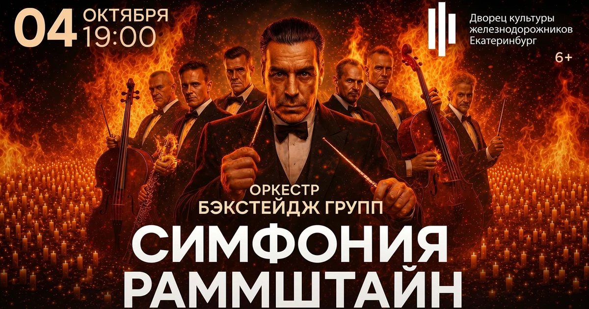 Афиша «Симфония Раммштайн»