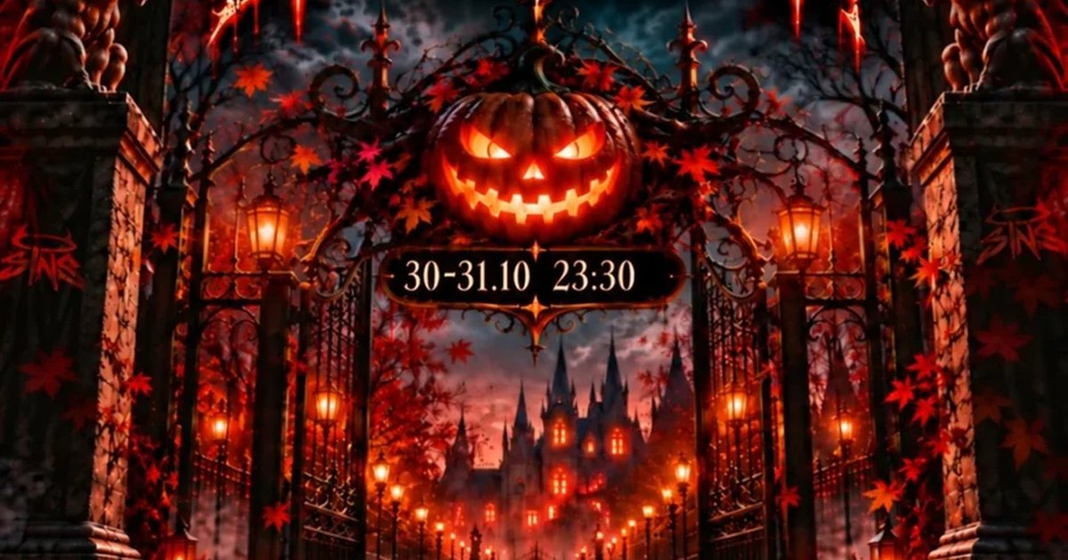 Афиша «Sins grand open halloween»