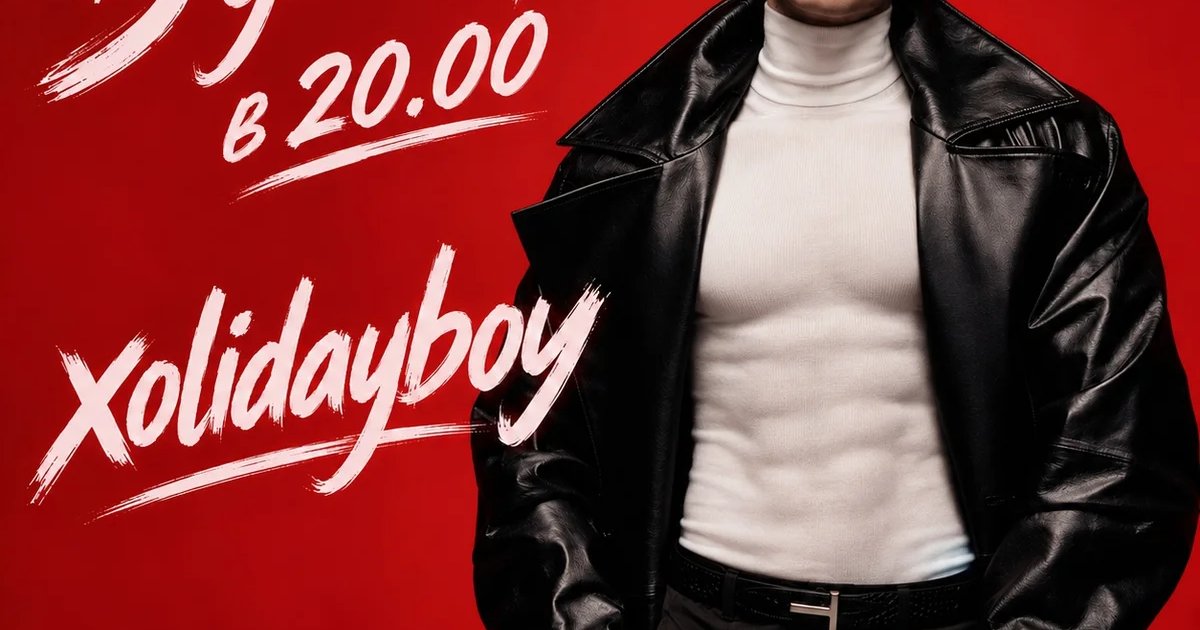 Афиша «Сольный концерт Xolidayboy»