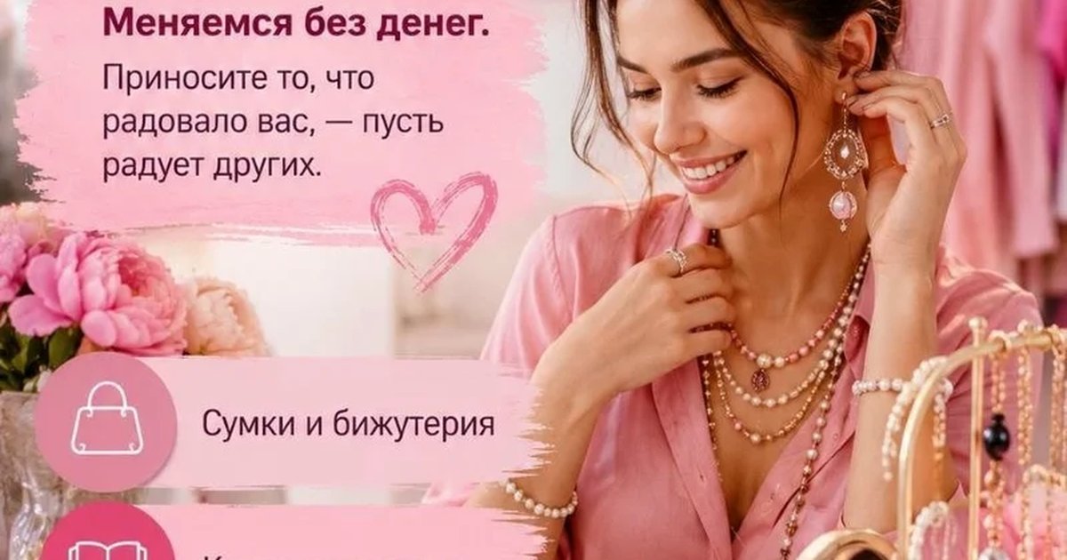 Афиша «Своп аксессуаров и интерьера «Гостиная»»