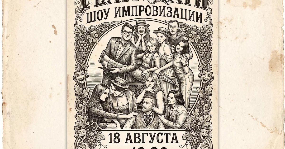Афиша «Театр «Пати» — шоу импровизации»