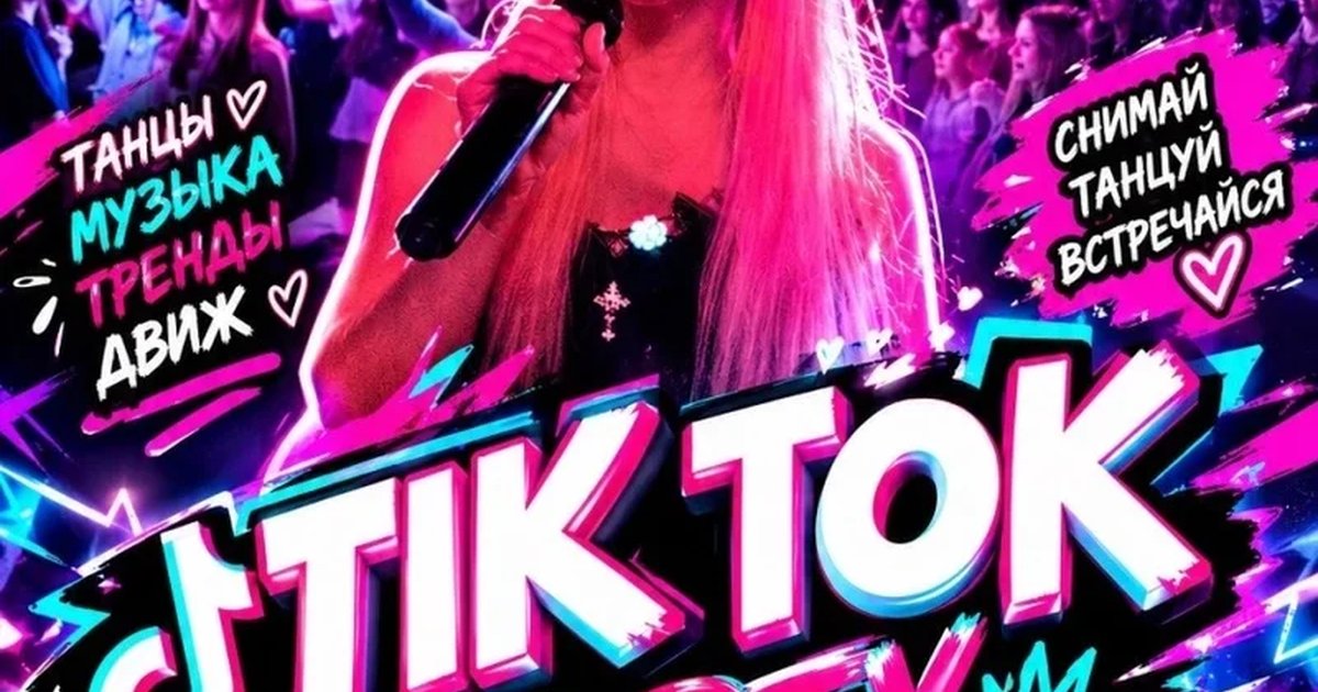 Афиша «TIK TOK PARTY»