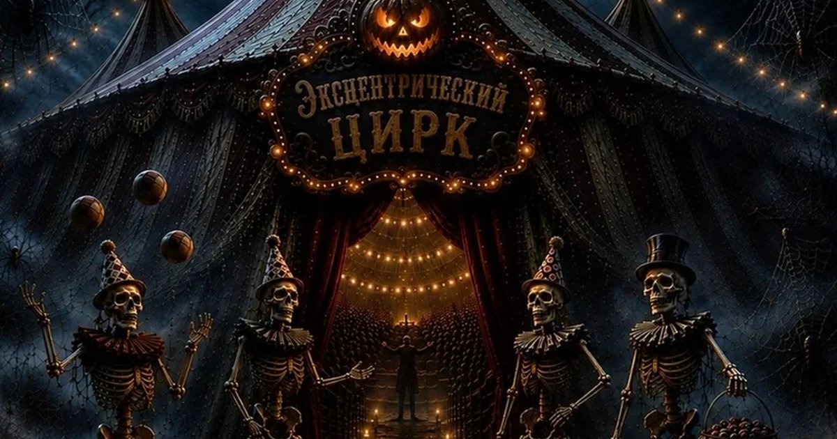 Афиша «Тёмная История Хэллоуина: Эксцентрический цирк»