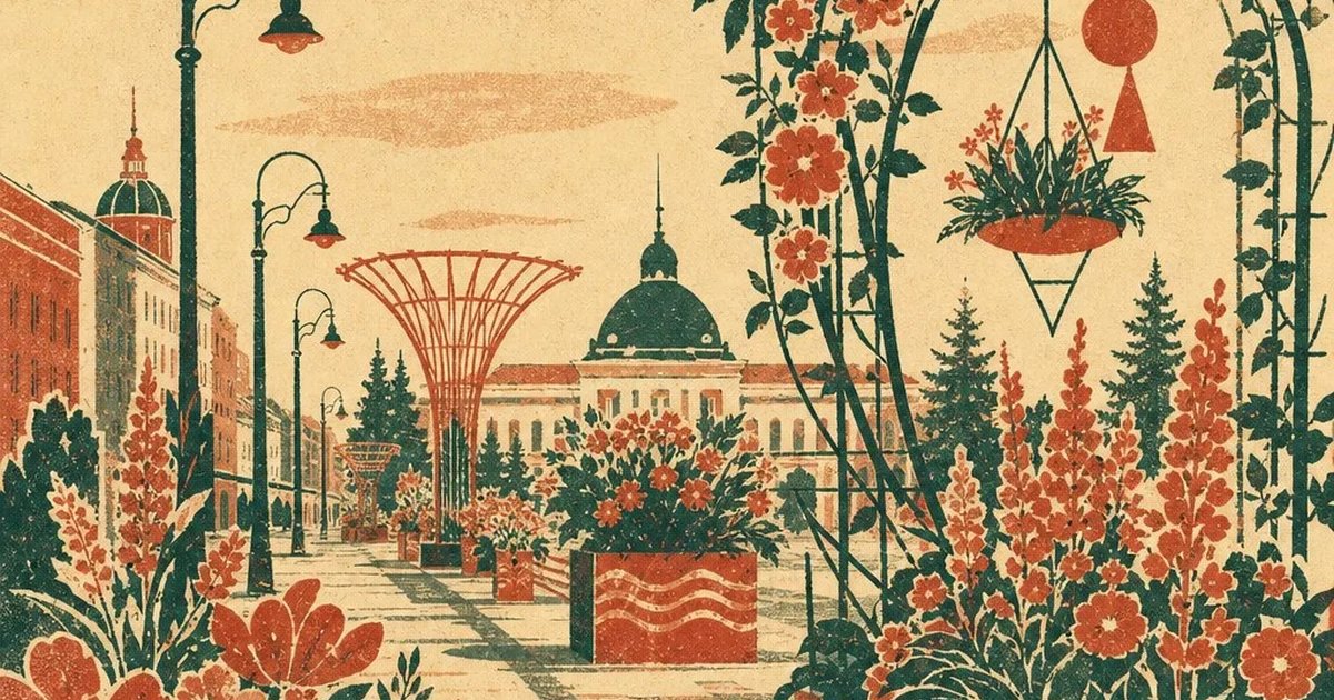 Тюмень цветущая