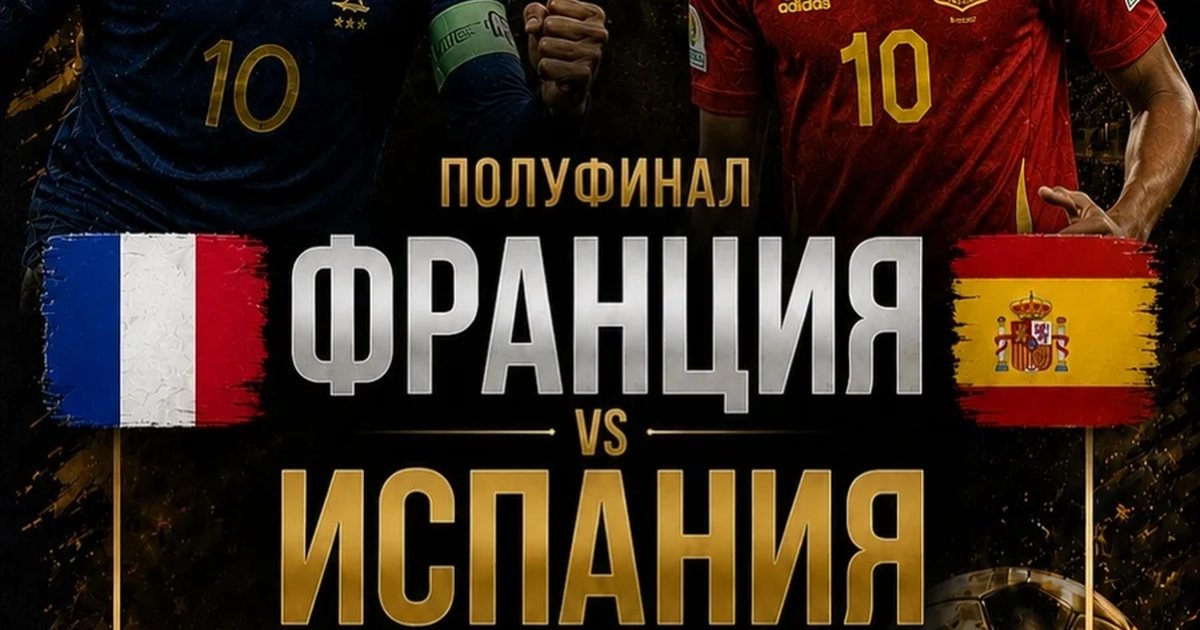 Афиша «Трансляция матча Франция — Испания»
