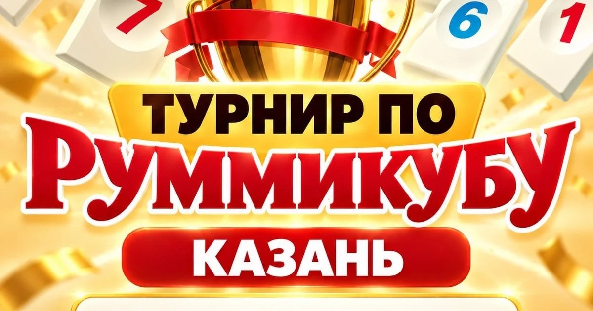 Афиша «Турнир по «Руммикубу»»