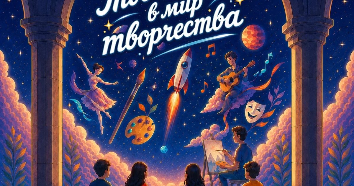 Афиша «Твой билет в мир творчества»