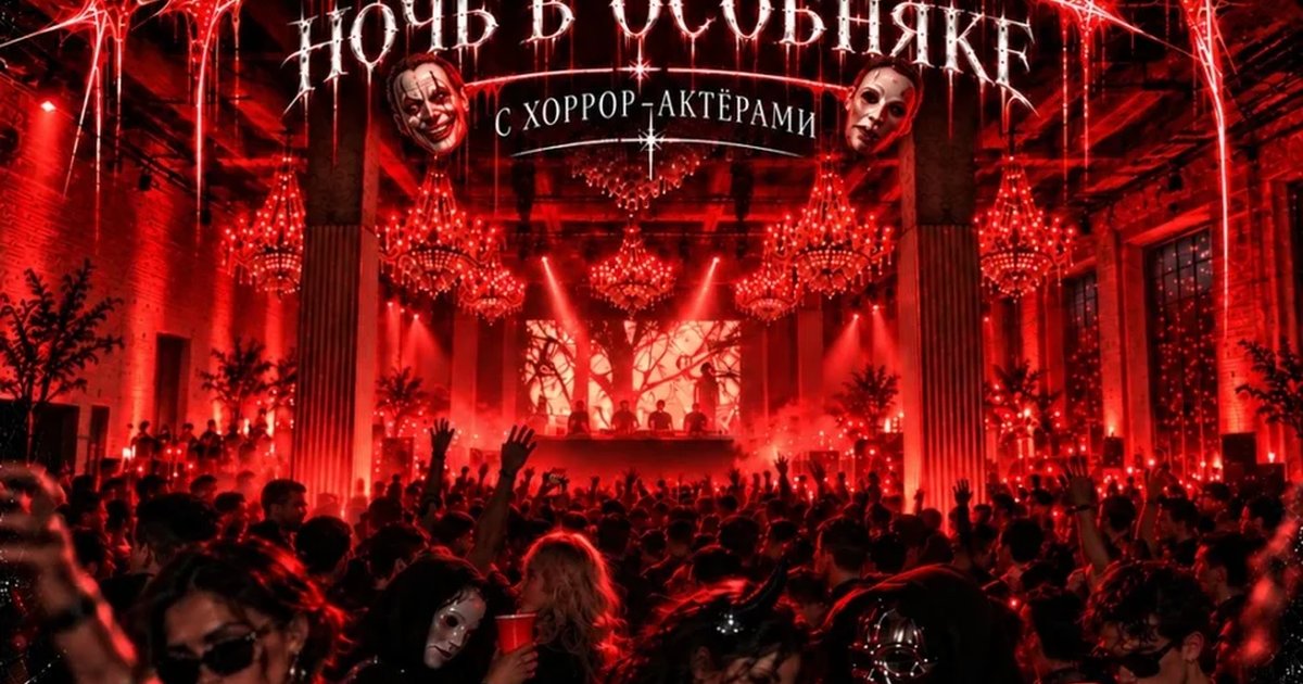 Афиша «UNDR HALLOWEEN: НОЧЬ В ОСОБНЯКЕ»