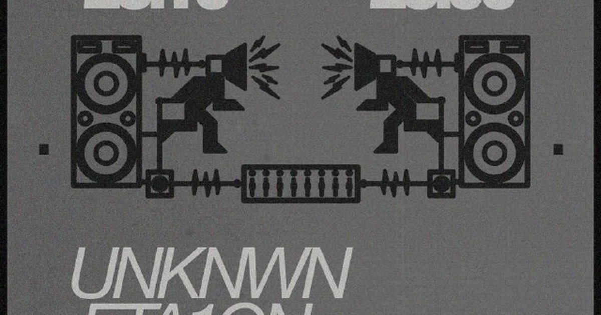 Афиша «UNKNWN, ETA1ON и DJPRIME»