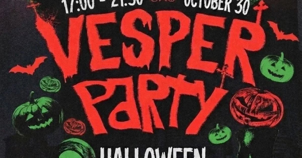 Афиша «VESPER HALLOWEEN»
