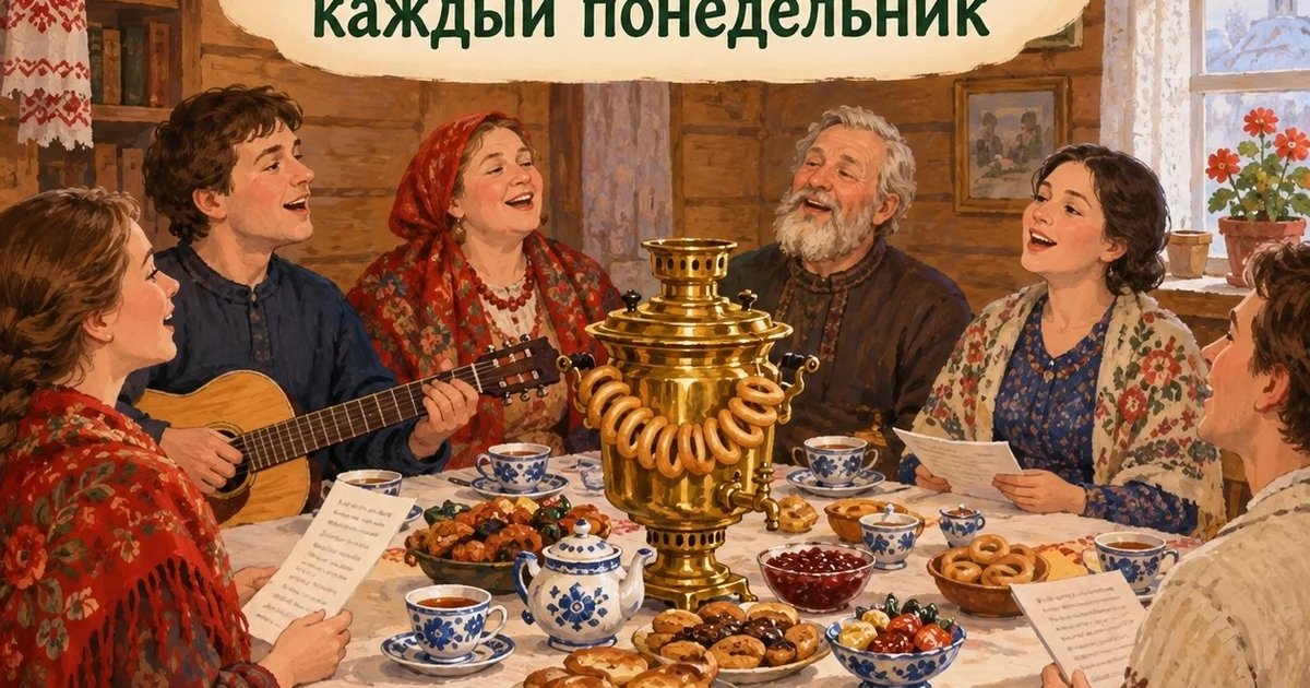 Афиша «Встреча клуба бытового пения»