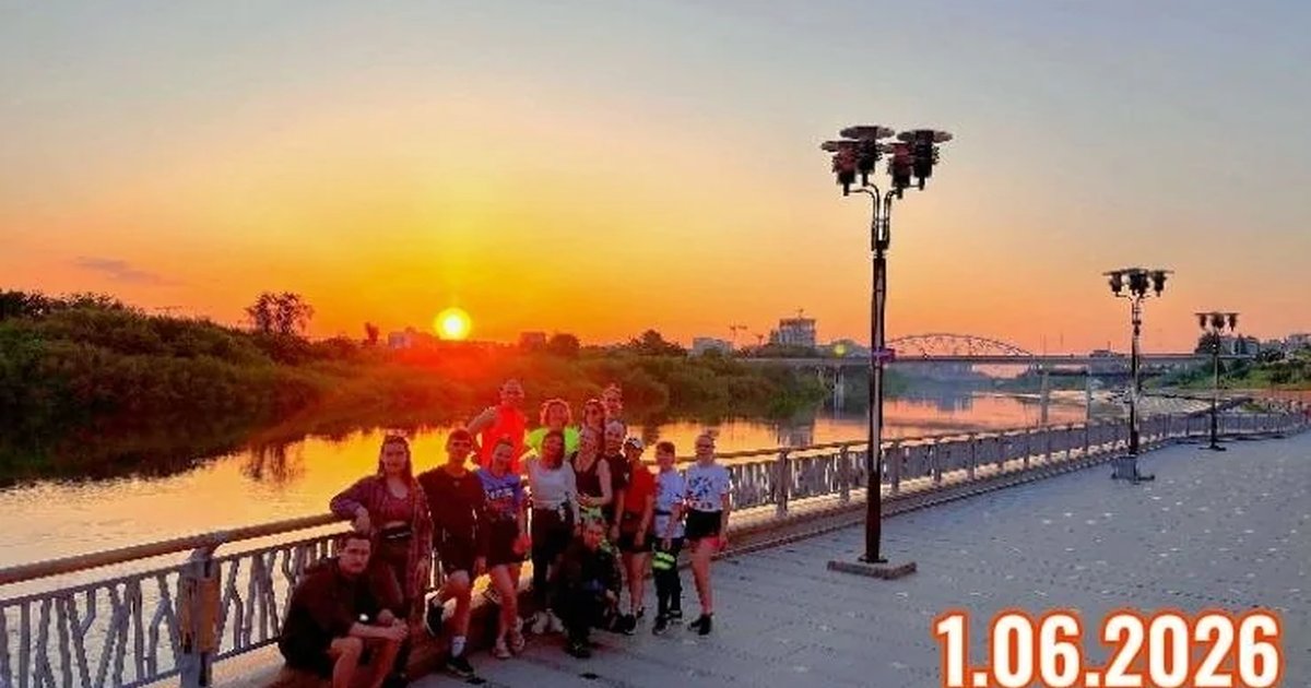Встреча рассвета с Тюмень Трейл