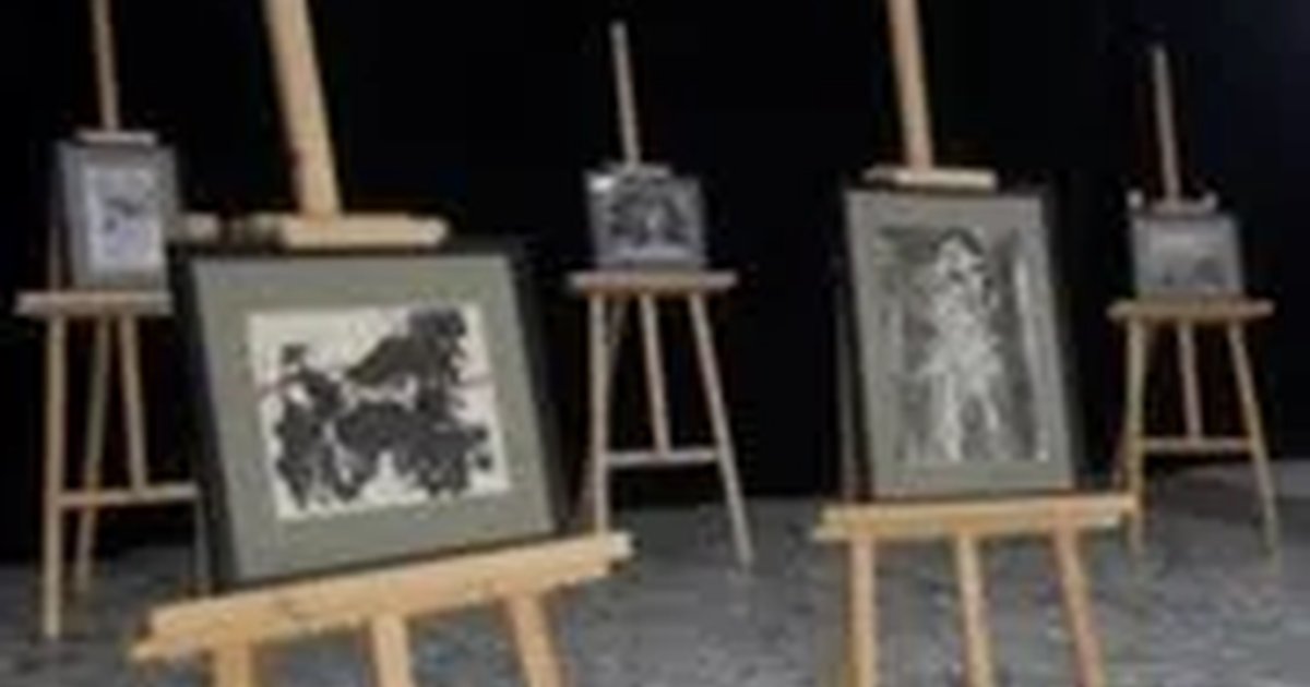 Афиша «Выставка «Чёрное на белом»»
