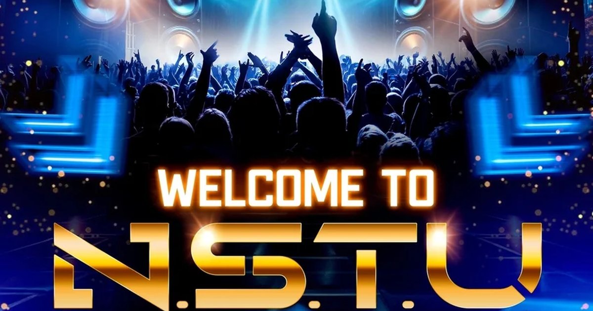 Афиша «Welcome to N.S.T.U»