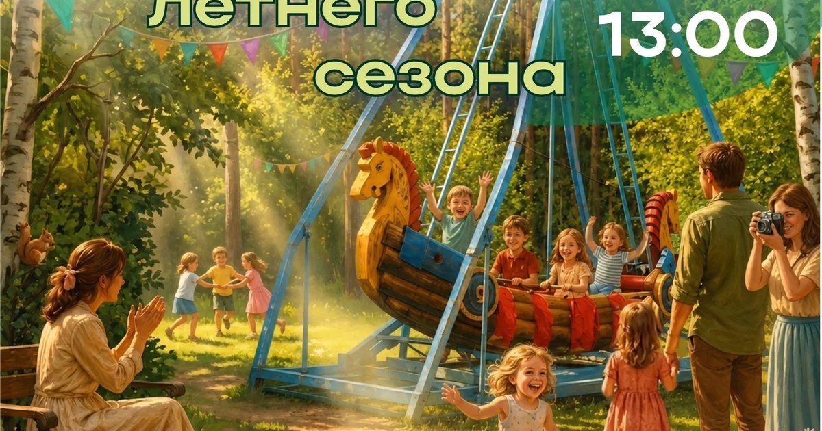 Афиша «Закрытие летнего сезона в парке «Счастье есть»»