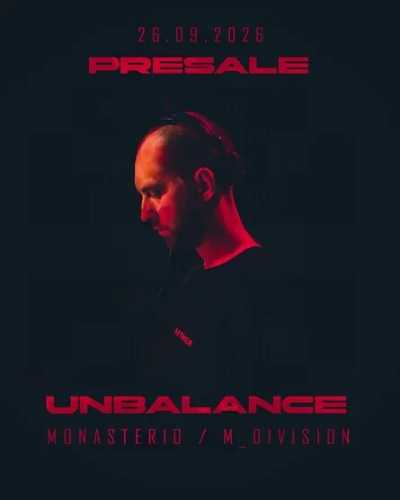 Афиша «26.09 Unbalance»