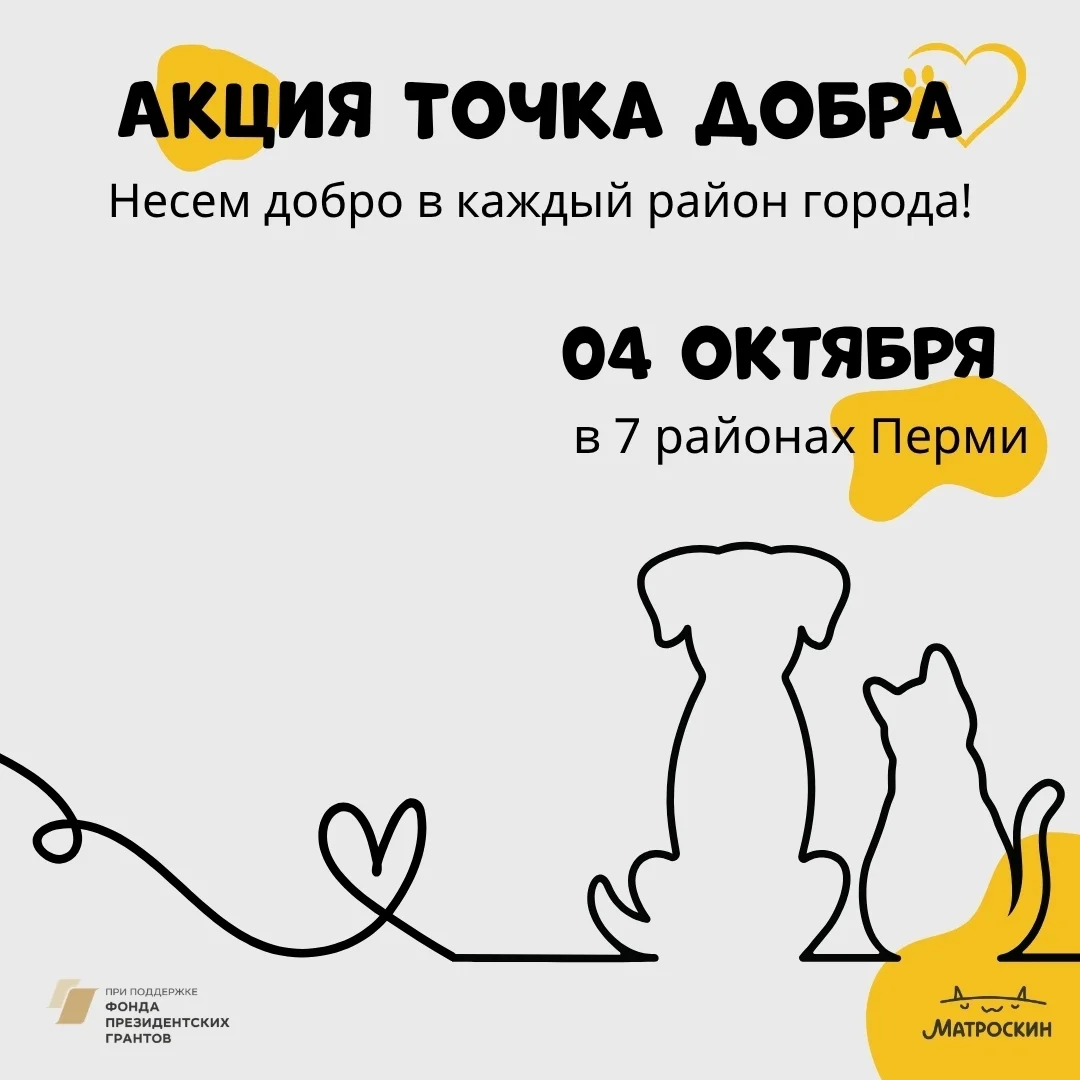 Афиша «Акция «Точка добра»»
