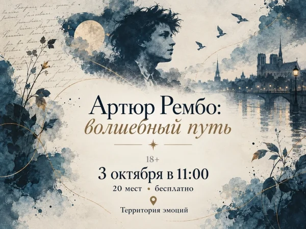 Афиша «Артюр Рембо: волшебный путь»