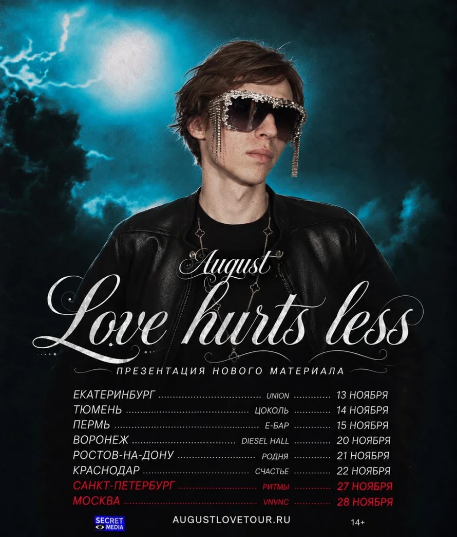 Афиша «August в Тюмени»
