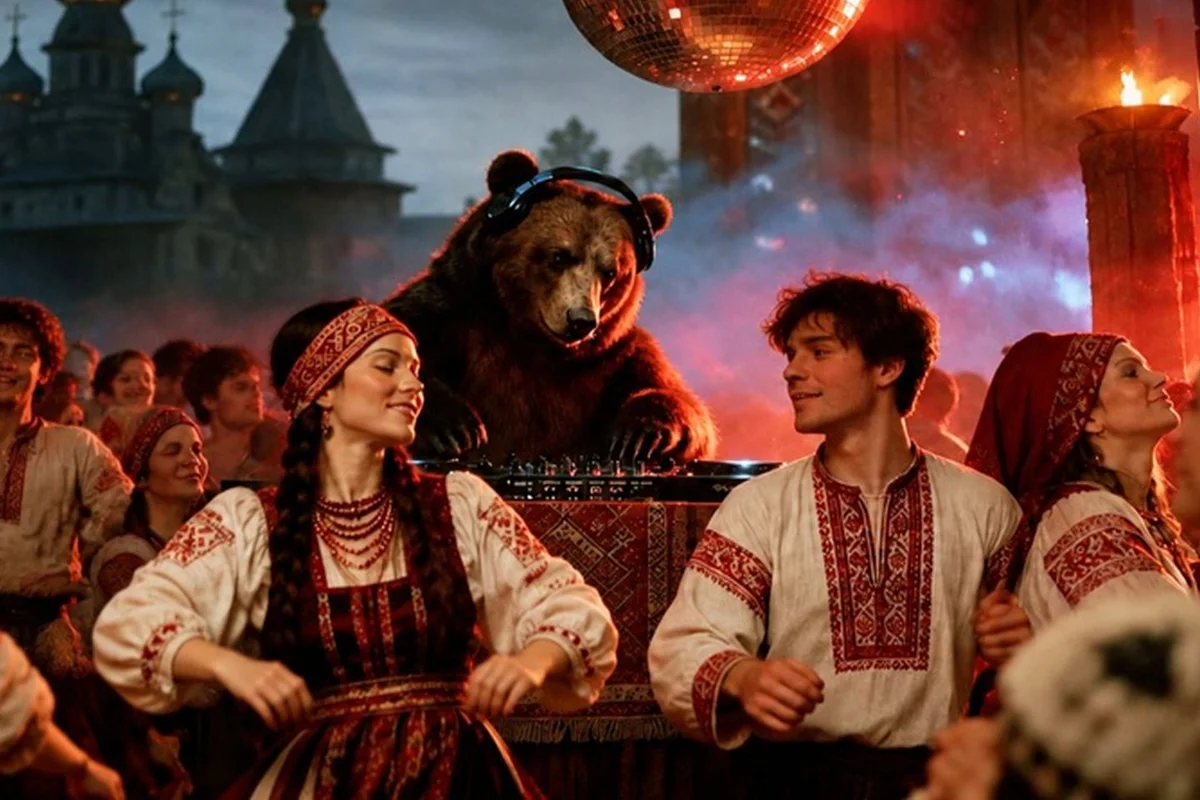 Афиша «Большая фольклорная вечеринка»