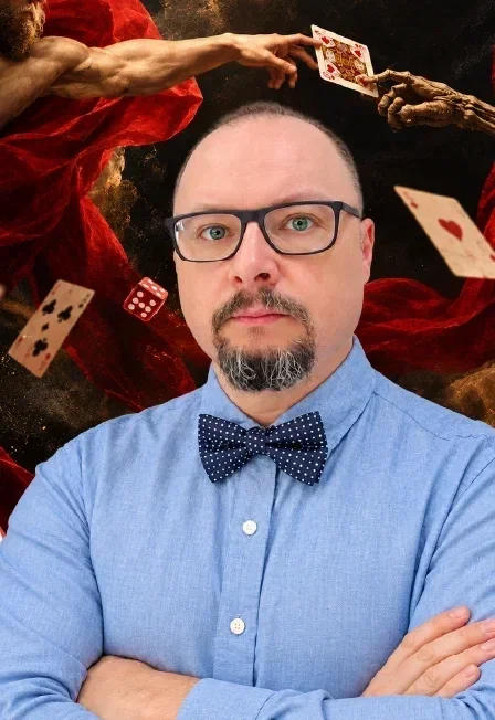Афиша «Денис Автономов. История азартных игр: от выяснения отношений с богами до болезни.»