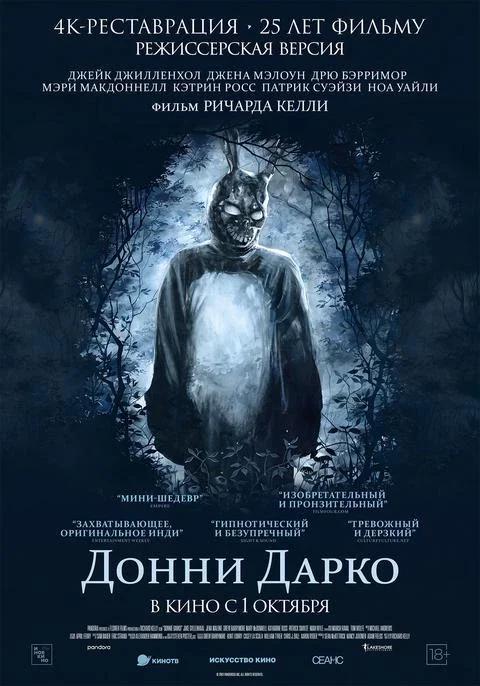 Афиша «Донни Дарко, SUB»