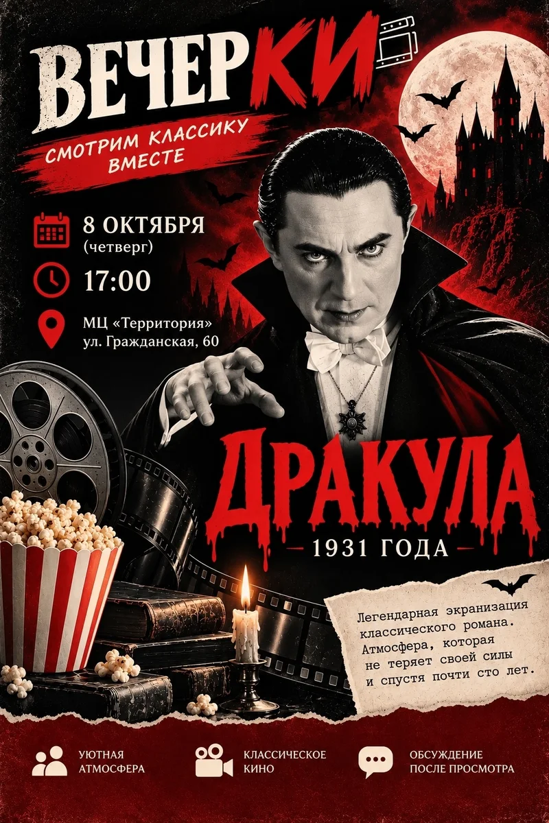 Афиша «Дракула (1931)»