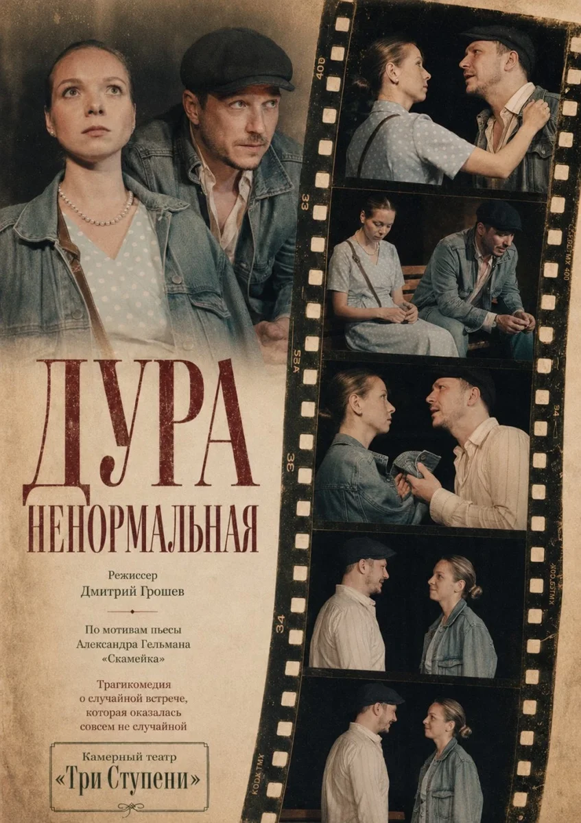 Афиша «Дура ненормальная»