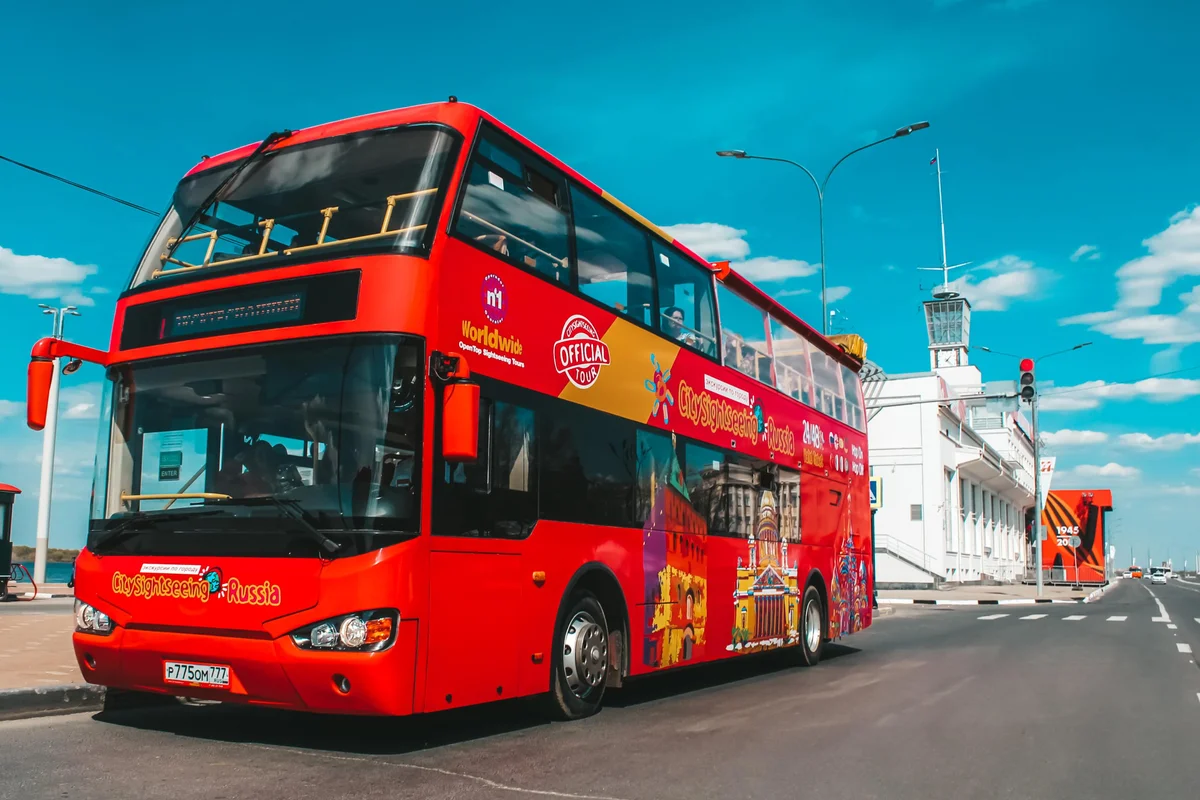 Афиша «Экскурсия на двухэтажном автобусе City Sightseeing по г. Нижнему Новгороду "Влюбиться в Нижний"»