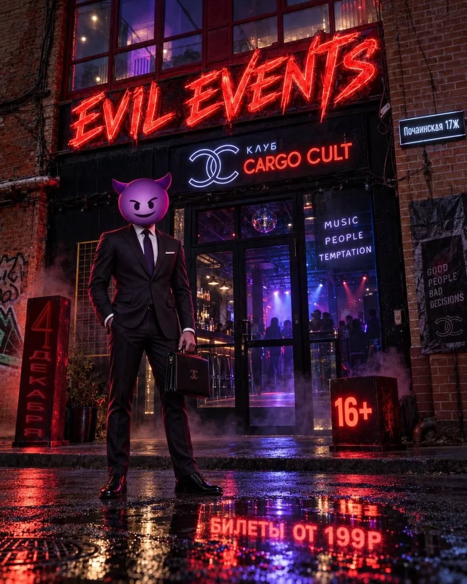 Афиша «evil events»